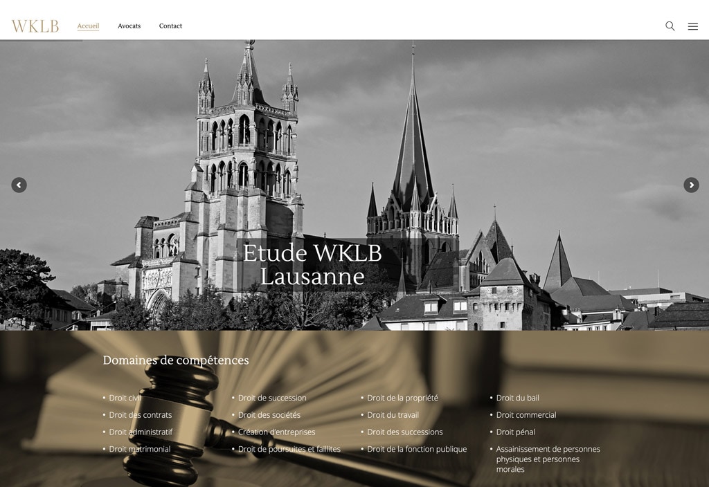 Etude d'avocats WKLB - Genève et Lausanne